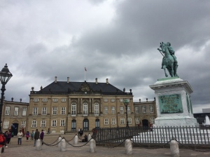closely-guarded government buildings on Copenhagen's city center