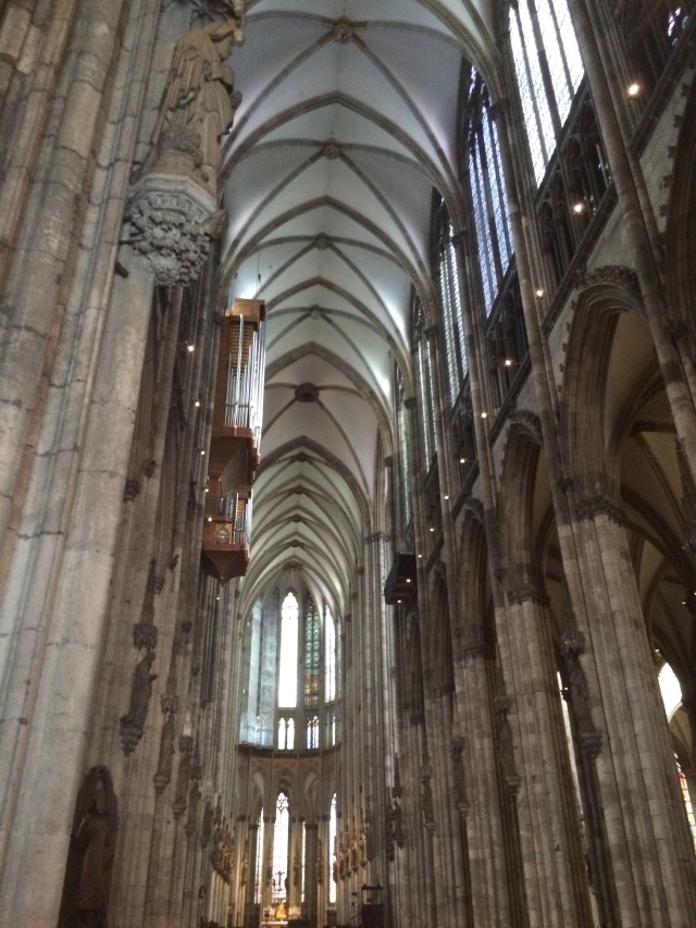 Inside the Cologne Cathedral; Cologne, Germany
